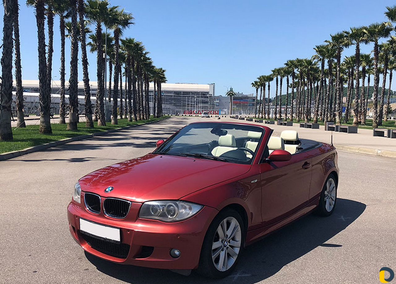Аренда кабриолета BMW 120i в Сочи и Адлере