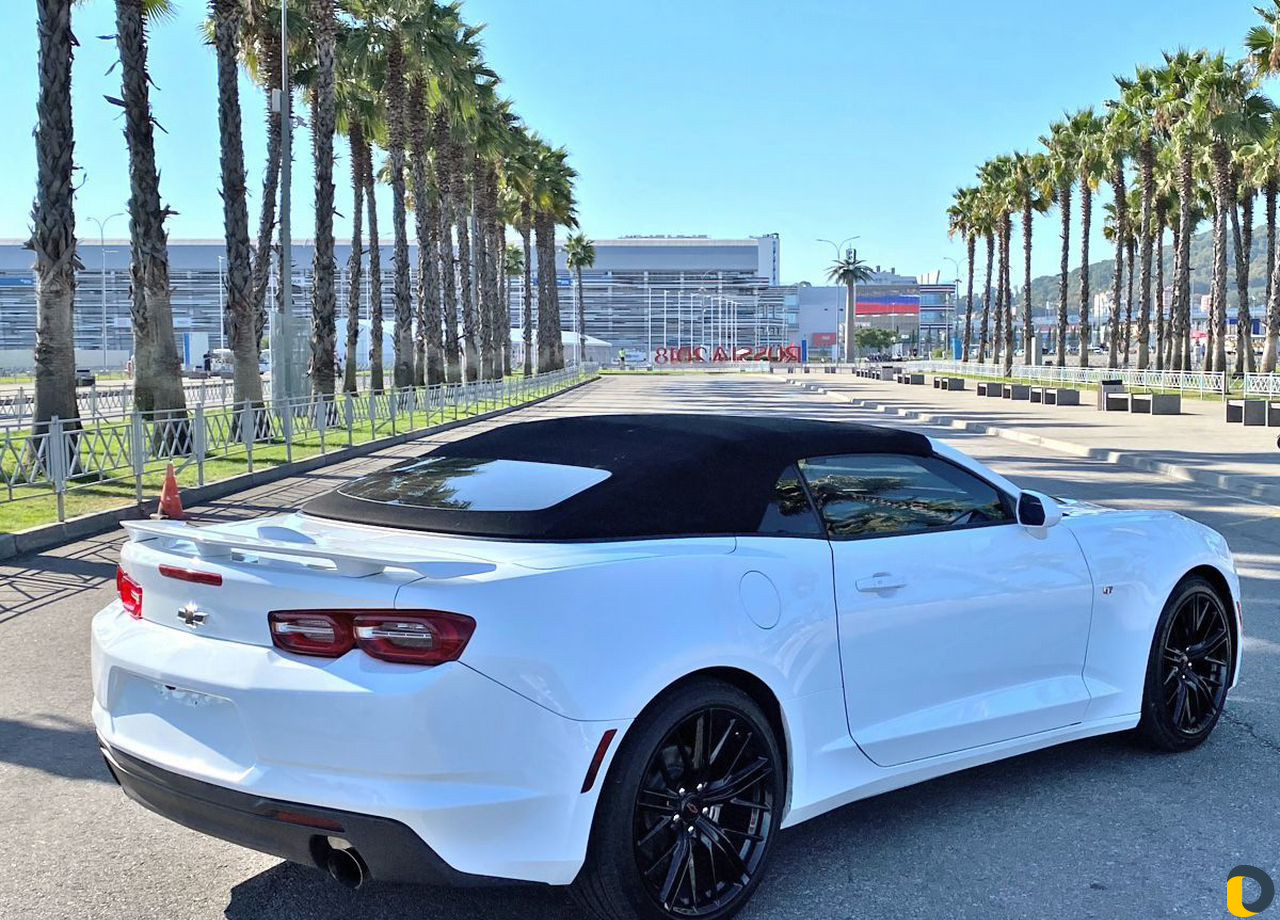 Аренда кабриолета Chevrolet Camaro 2020 в Сочи