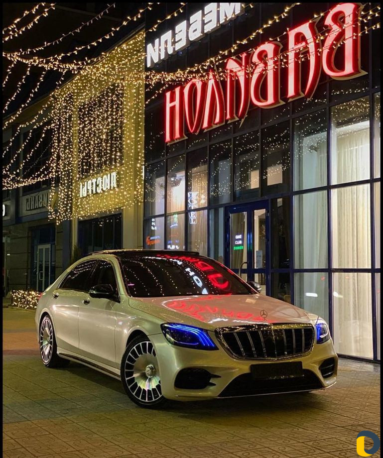 Аренда Mercedes 221-222 на свадьбу