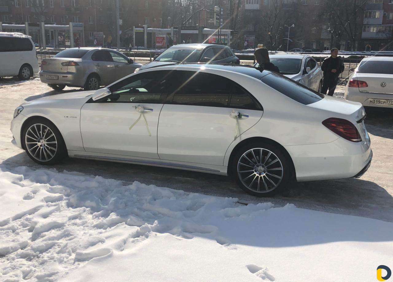 Аренда Мерседес S-class 222 с водителем