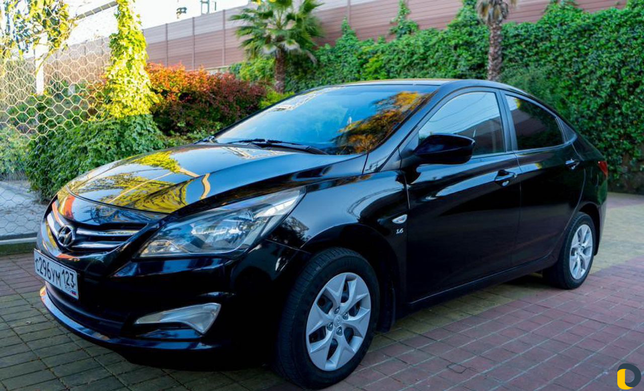 Аренда прокат Hyundai Solaris Адлер Сочи