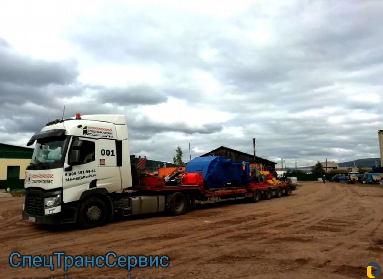 Аренда трала, перевозка негабарита