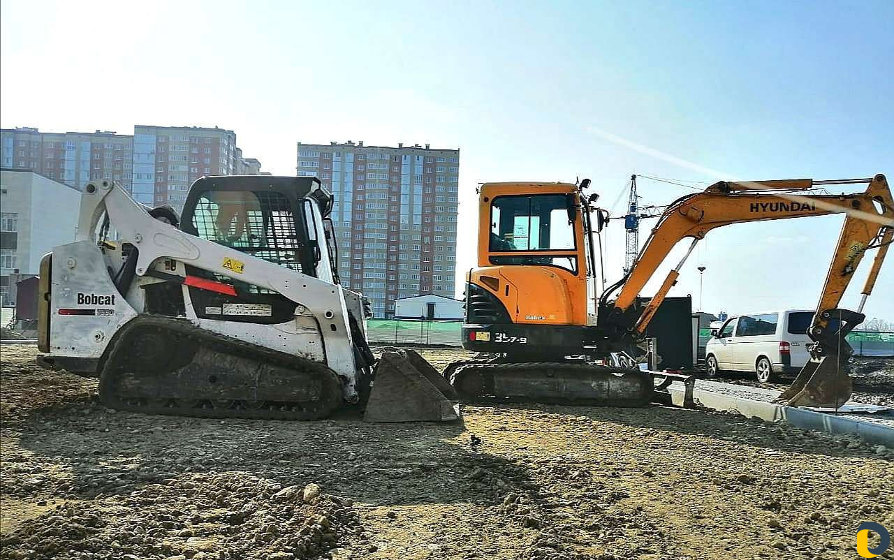 Аренда услуги минипогрузчик, бобкет, бобкэт