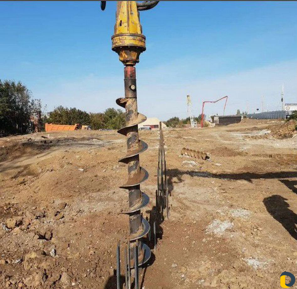 Аренда ямобура Установка опор лэп Бурение под сваи