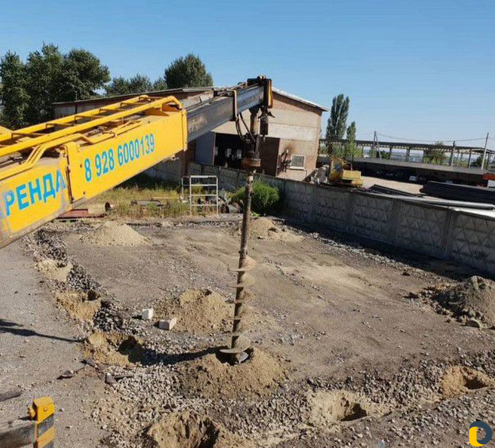 Аренда ямобура Установка опор лэп Бурение под сваи