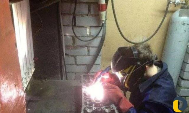 Аргонная сварка с выездом