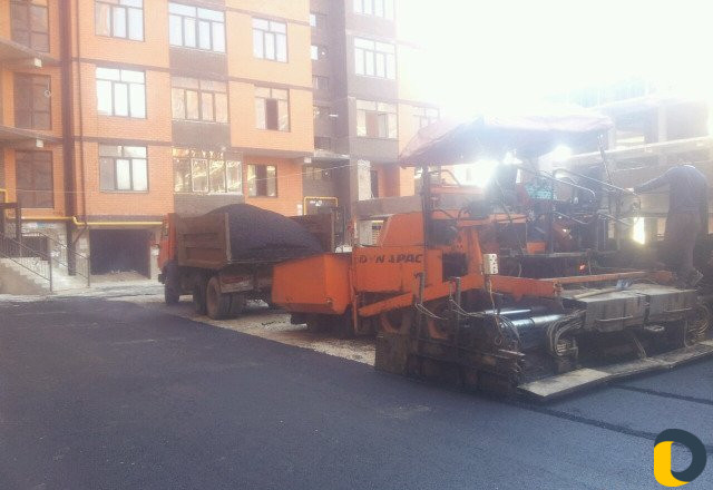 Асфальтирование дворов дорог