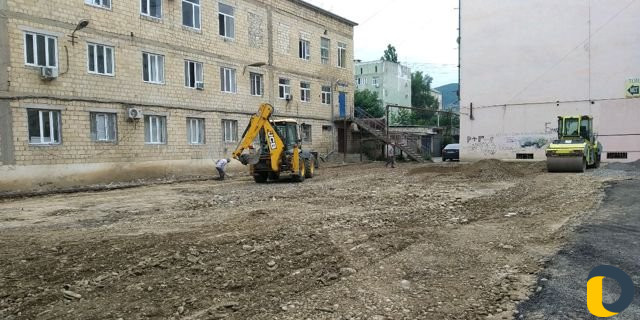 Асфальтирование дворов дорог
