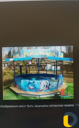 Аттракцион рыбалочка