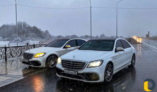 Авто на свадьбу Мерседес 222