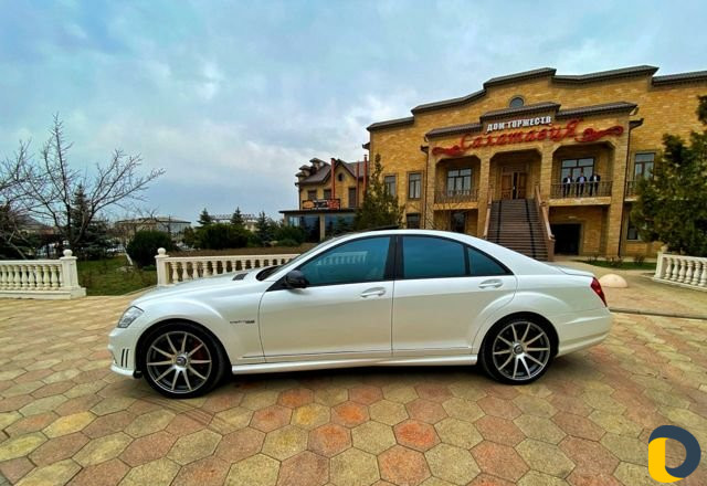 Авто Прокат на свадьбу Мерседес жемчуг w221 аренда