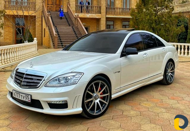Авто Прокат на свадьбу Мерседес жемчуг w221 аренда