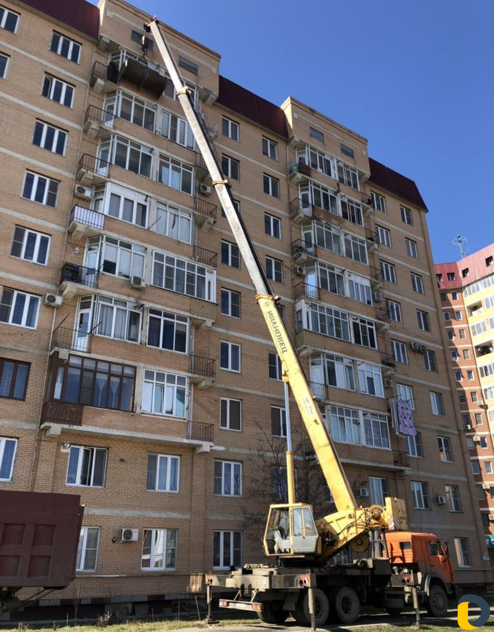 Автокран Ивановец 32 тонны