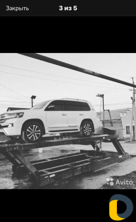 Автомойка на подъёмнике