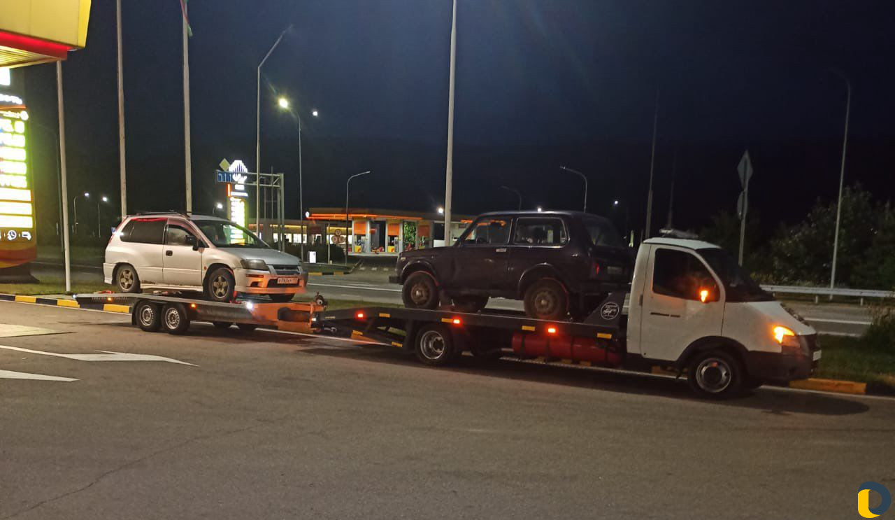 Автовоз, эвакуатор на два авто