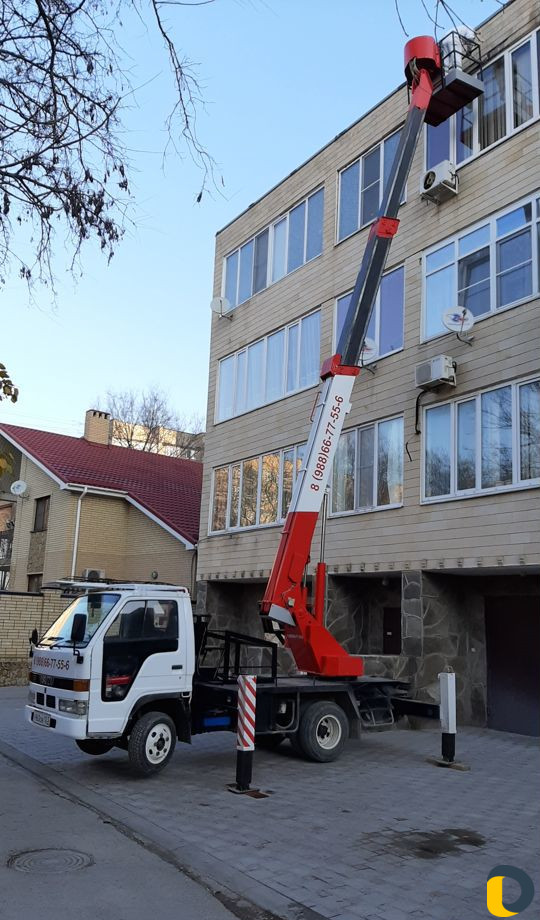 Автовышка мехрука 15 метров услуги