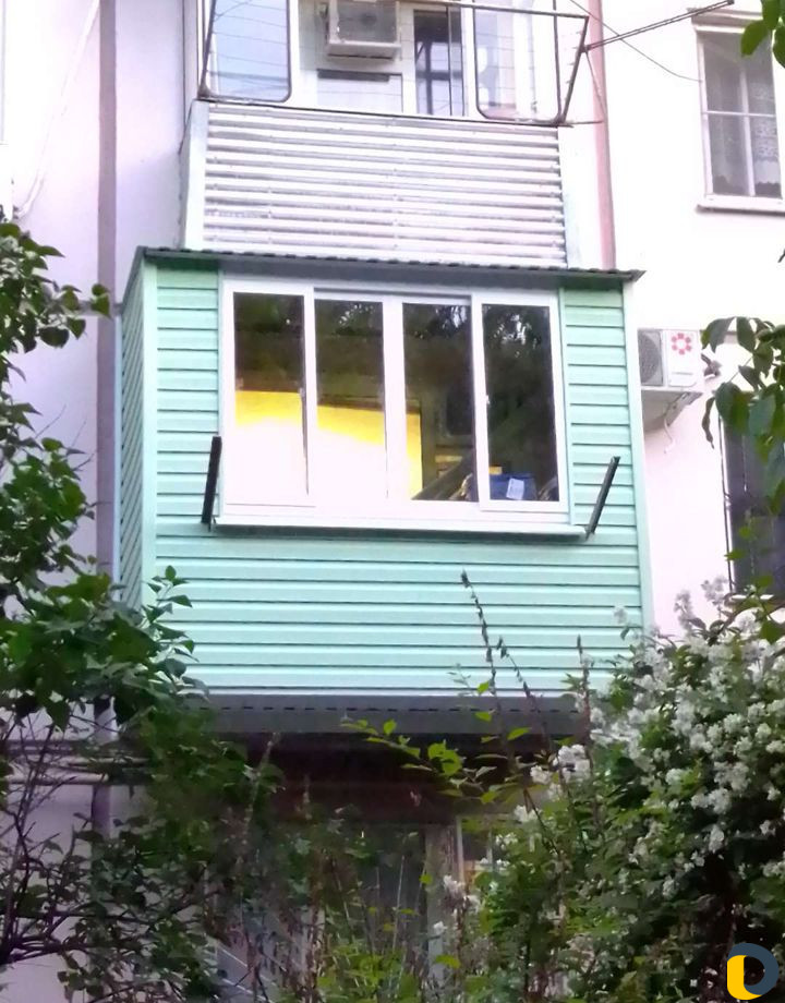 Балконы. Расширение, утепление с выносом и без