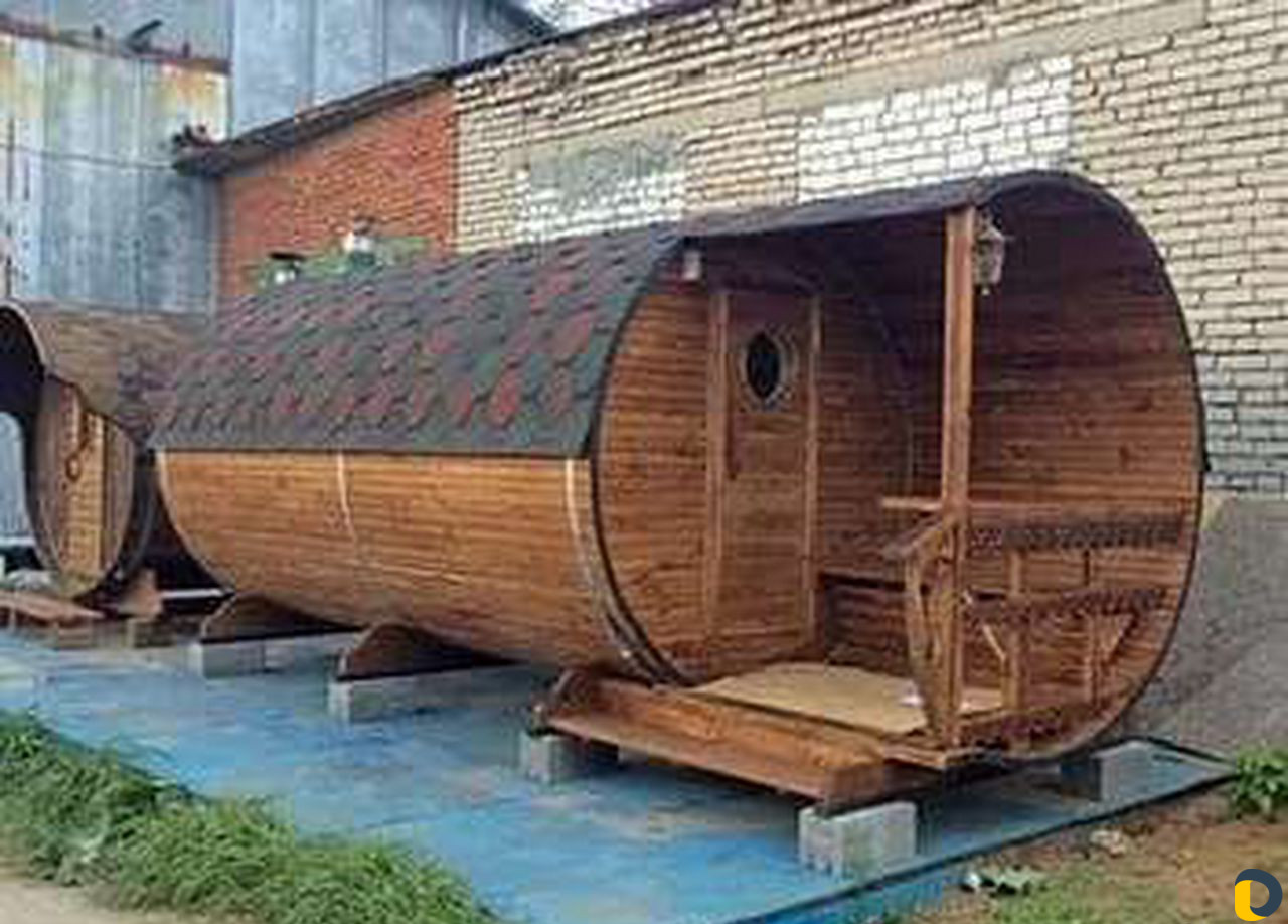 Бани бочки купели домики гриль