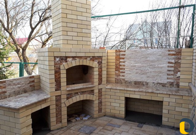 Барбекю камины казанные