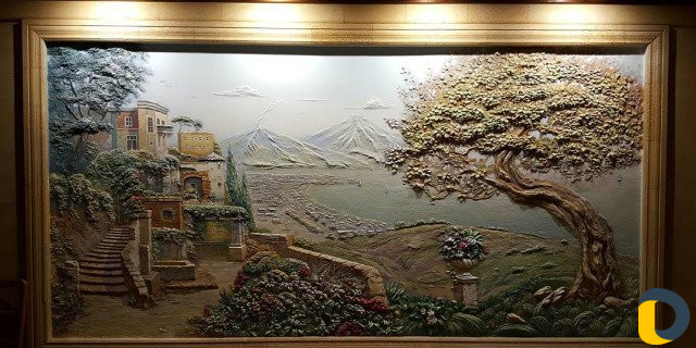 Барельеф Роспись стен