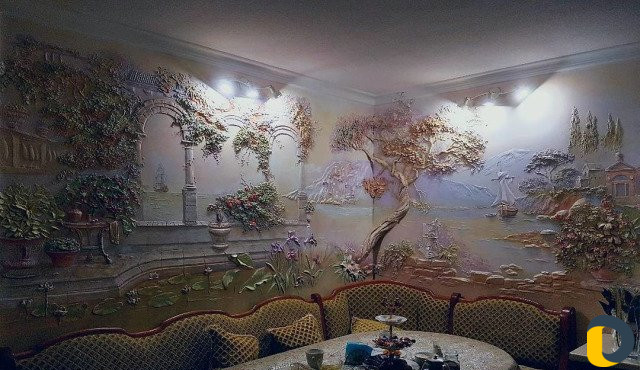 Барельеф Роспись стен