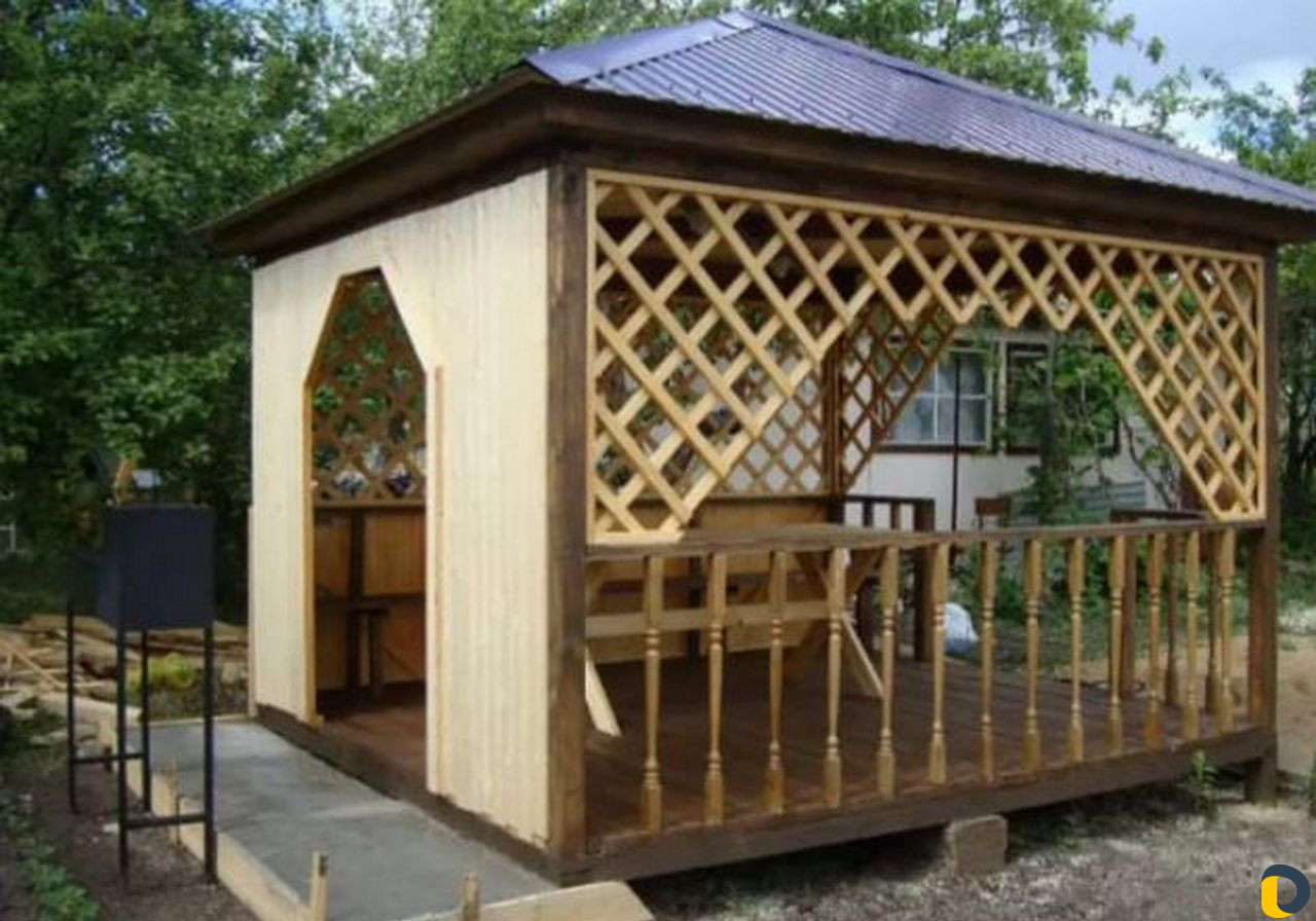 Беседки, навесы, перголы