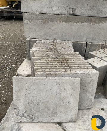 Бетонные кольца, блоки, бордюры и плиты