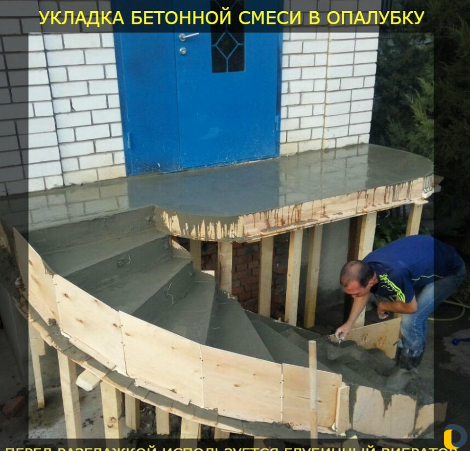 Бетонные лестницы