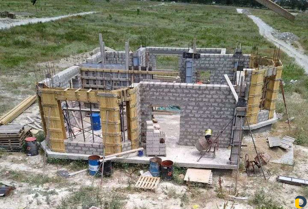 Бетонные работы,блок,кирпич(дом с нуля)