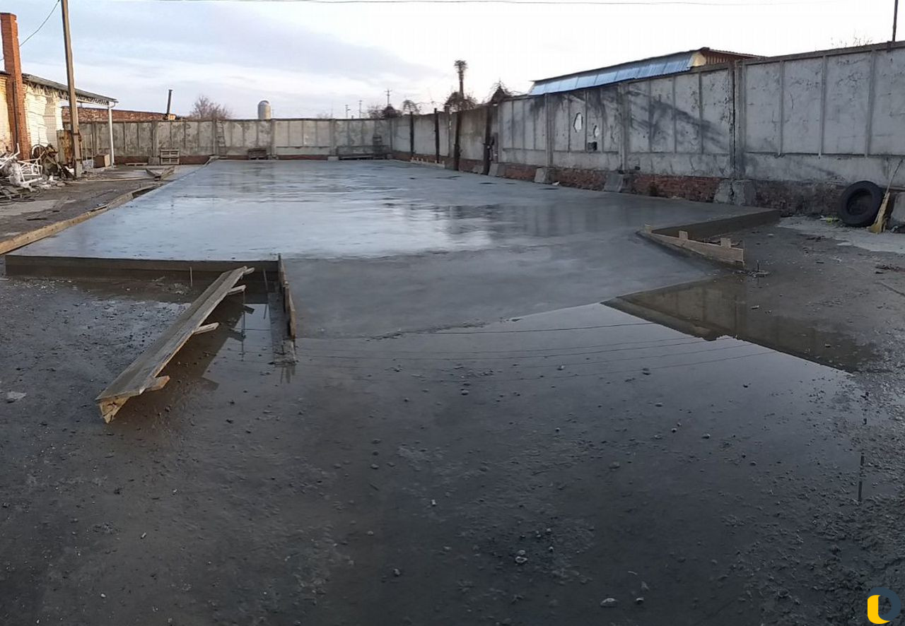 Бетонные работы.стяжка