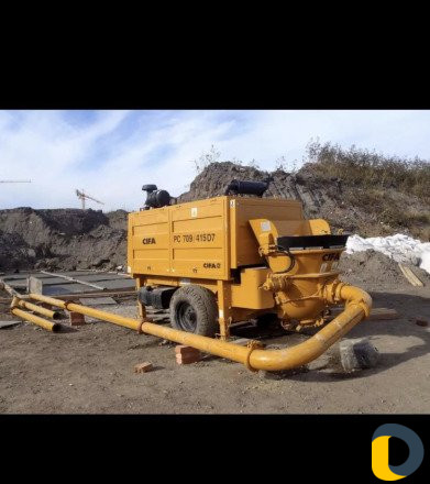 Бетононасос стационарный