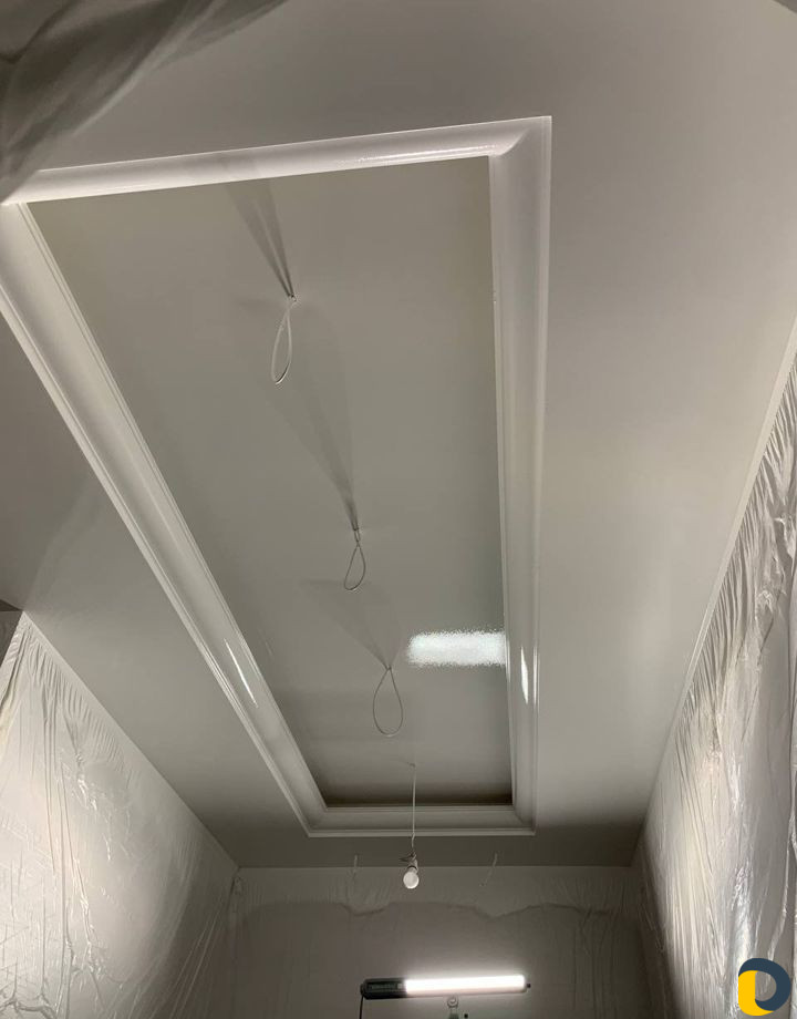 Безвоздушная покраска стен и потолков