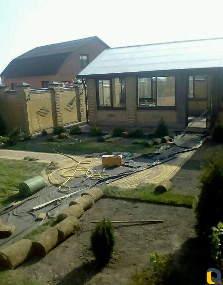 Благоустройство садов, участков