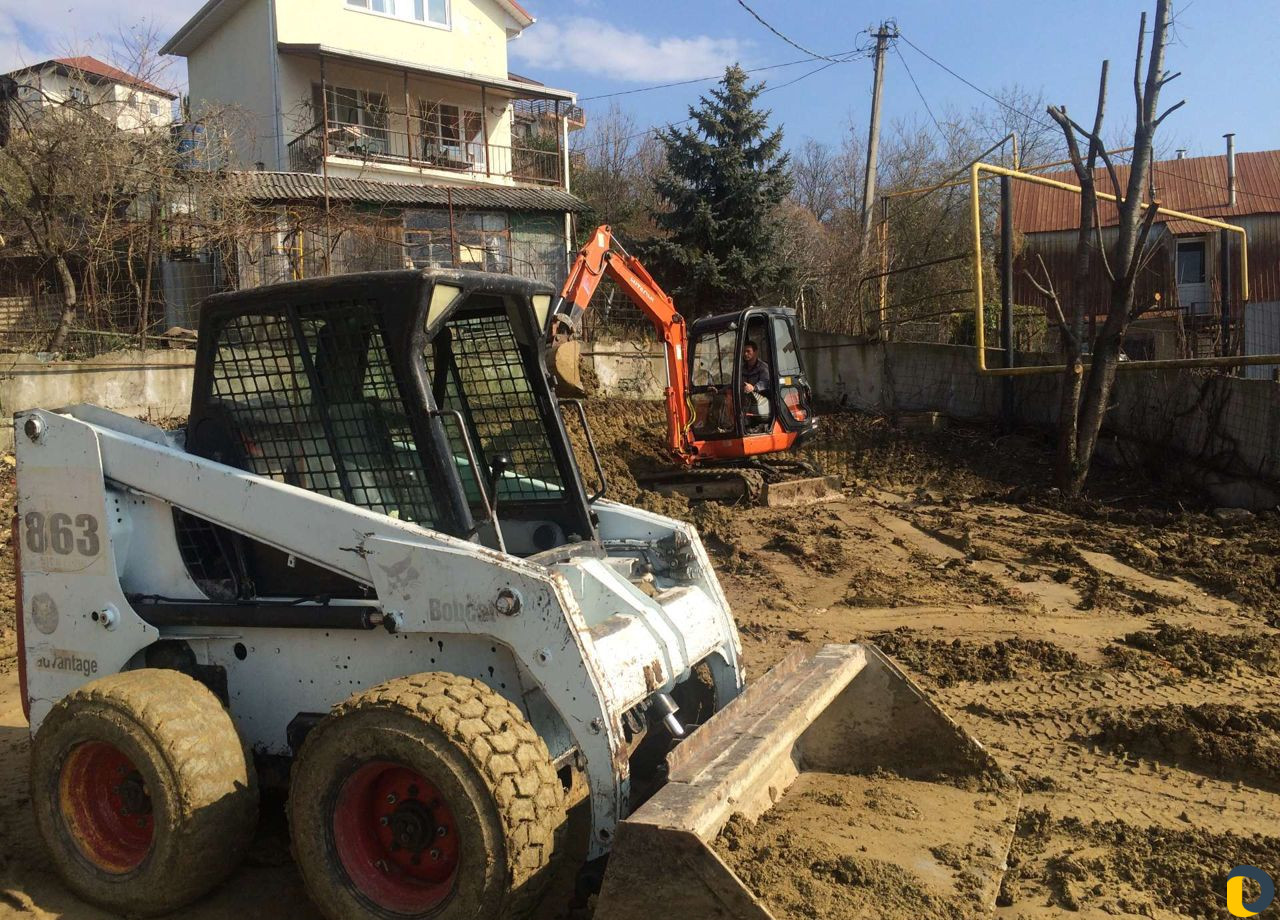 Бобкат,bobcat,гидромолот.Минипогрузчик