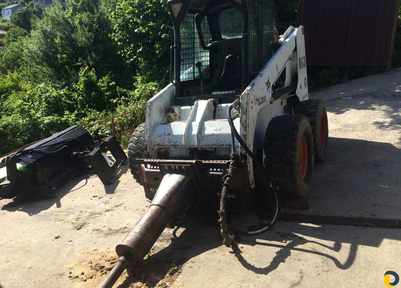Бобкат,bobcat,гидромолот.Минипогрузчик