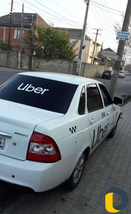 Брендирование Авто Uber