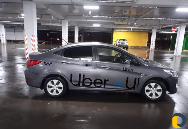 Брендирование авто убер яндекс