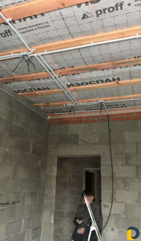 Бригада электромонтажников