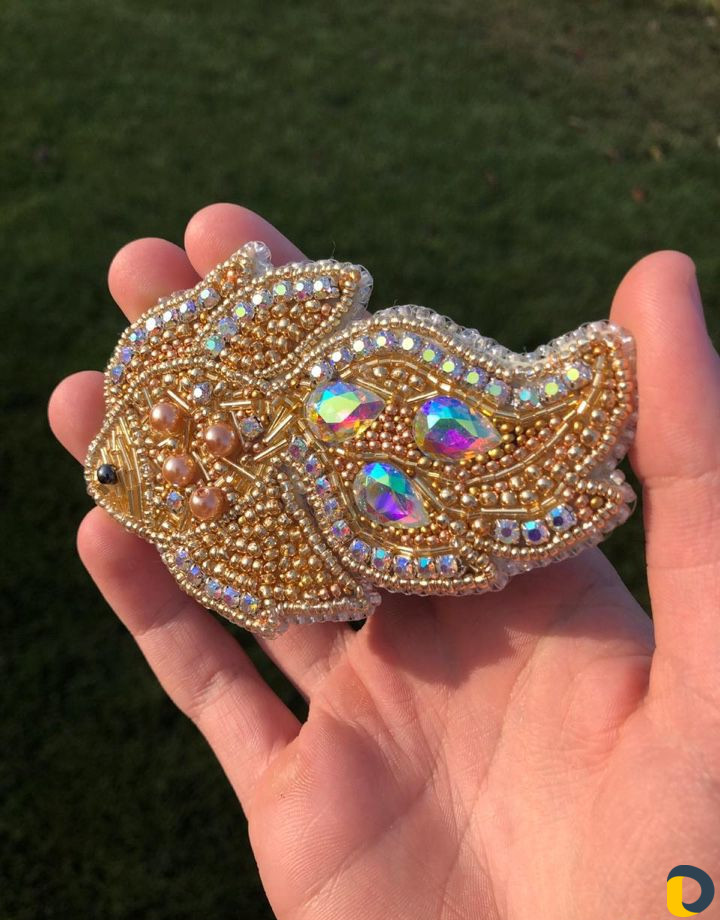 Брошь ручной работы под заказ