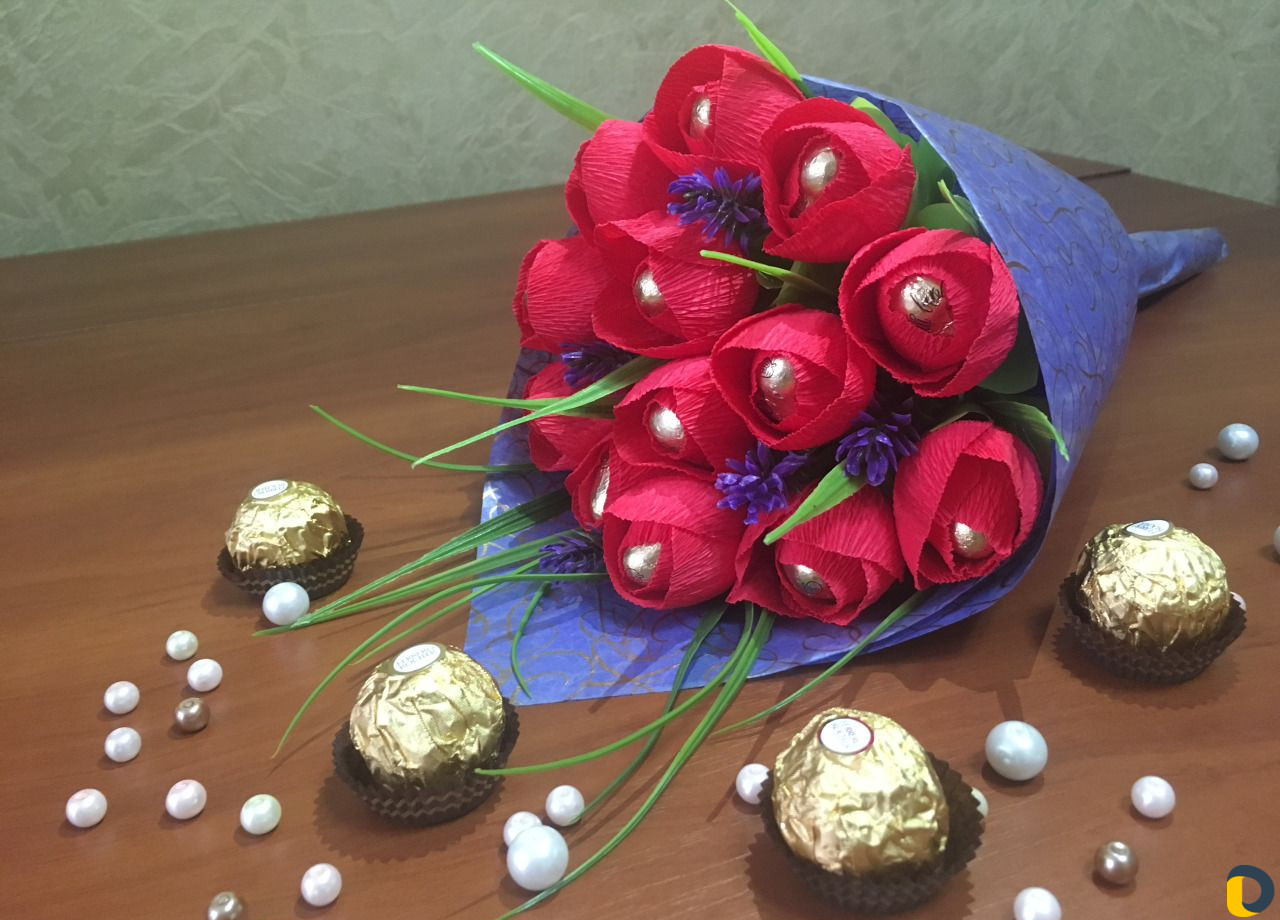 Букет из конфет