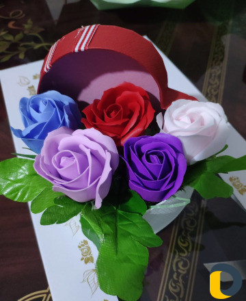 Букеты из Мыльных роз