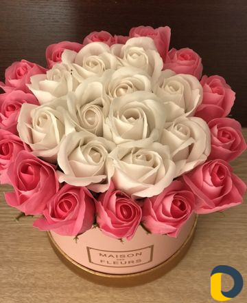 Букеты из мыльных роз