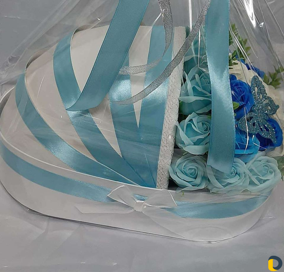 Букеты из мыльных роз