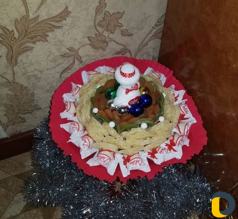 Букеты из вкусняшек