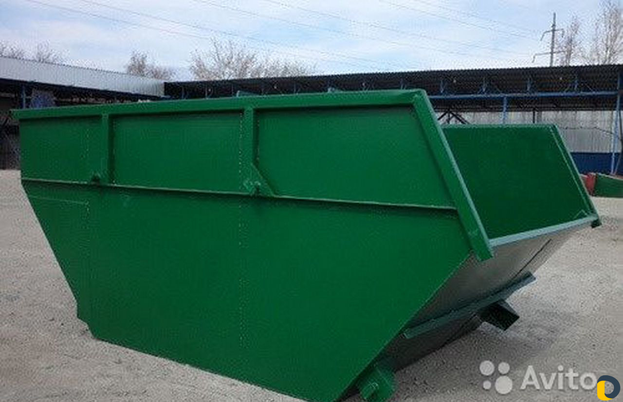 Бункер контейнер лодочка вывоз мусора