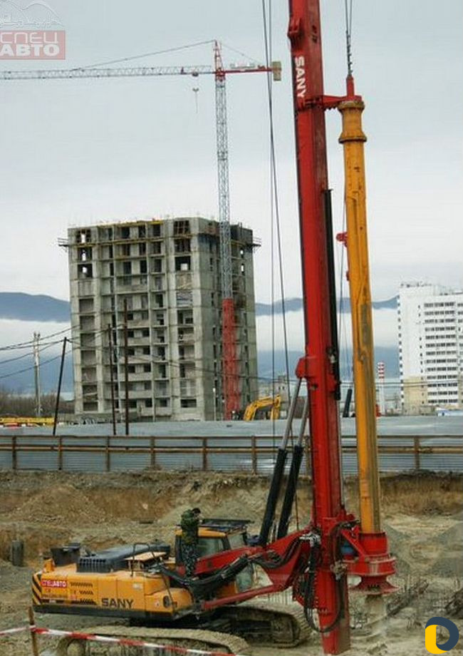 Бурение. Аренда буровой установки sany SR200С