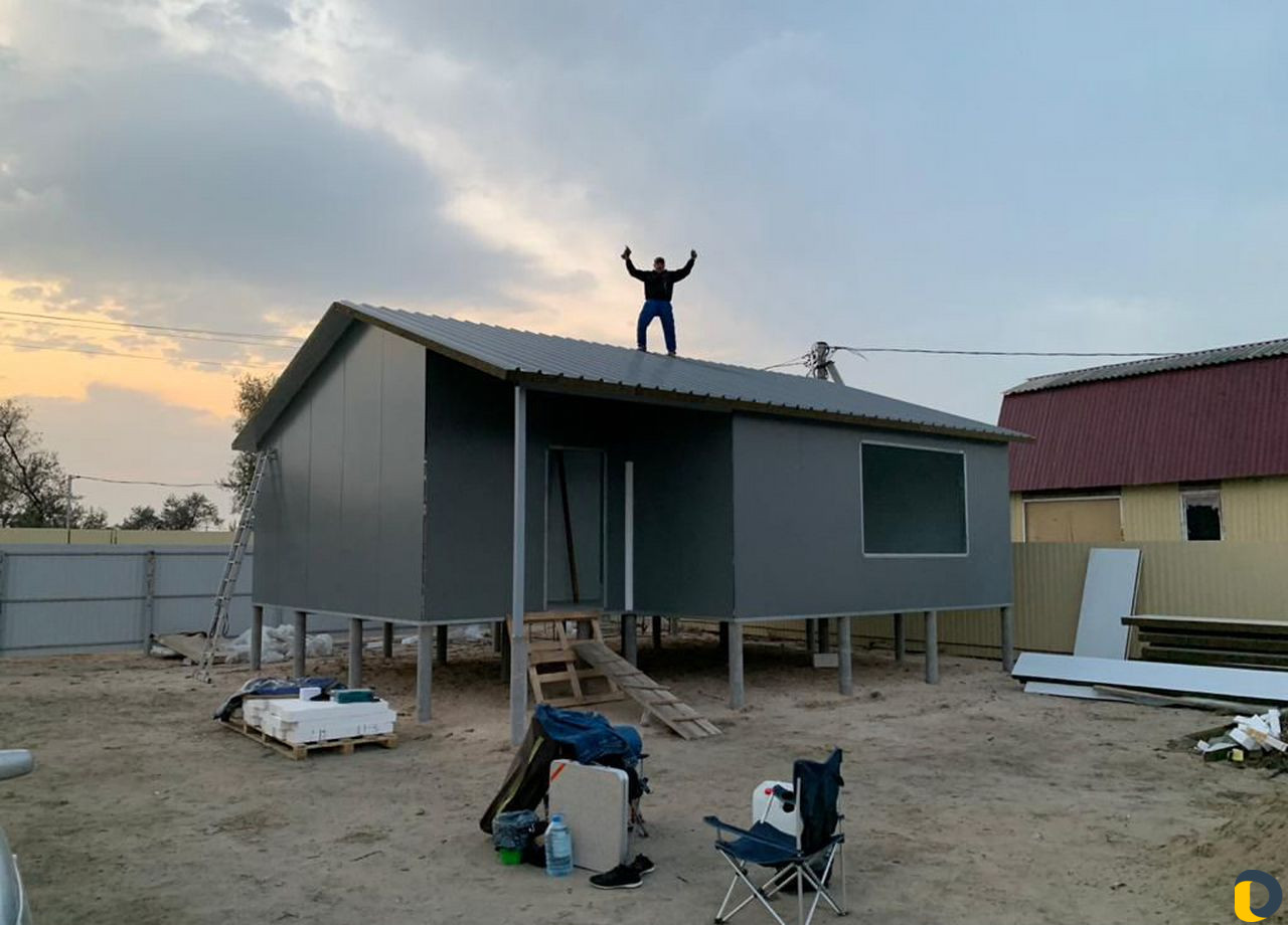 Быстровозводимые дома, гостиницы, офисы, кафе, зда