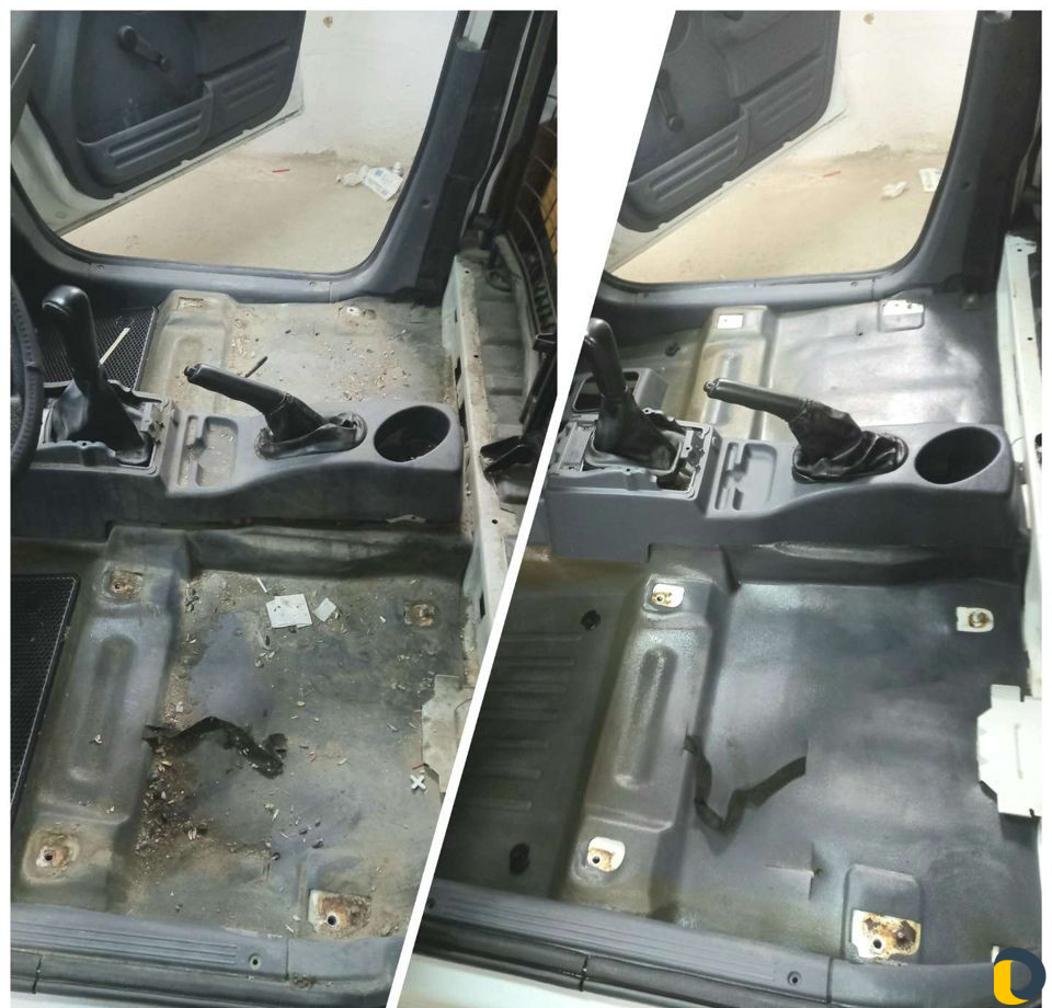 Бюджетная химчистка салона авто