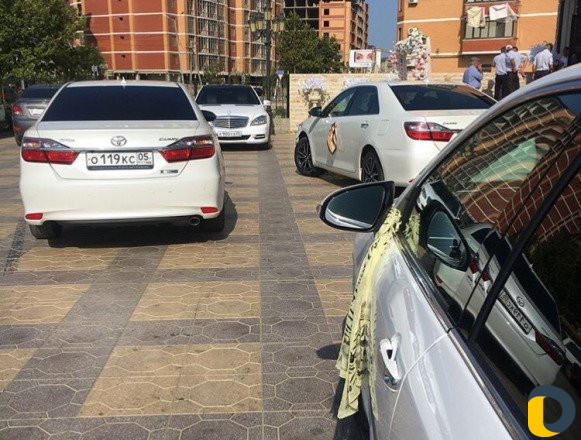 Camry V55 на Свадьбу