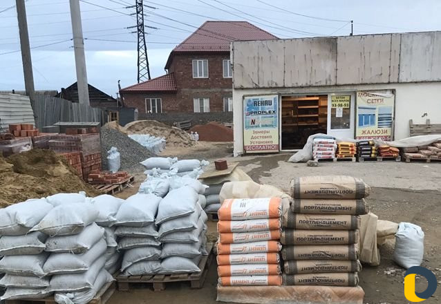 Цемент,песок,щебень,чернозём в мешках,керамзит,кир